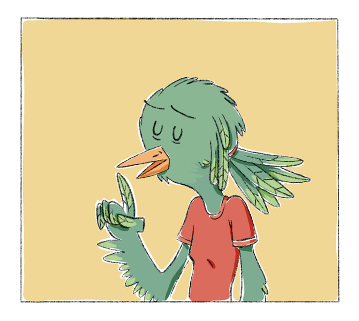 I colori del colibrì